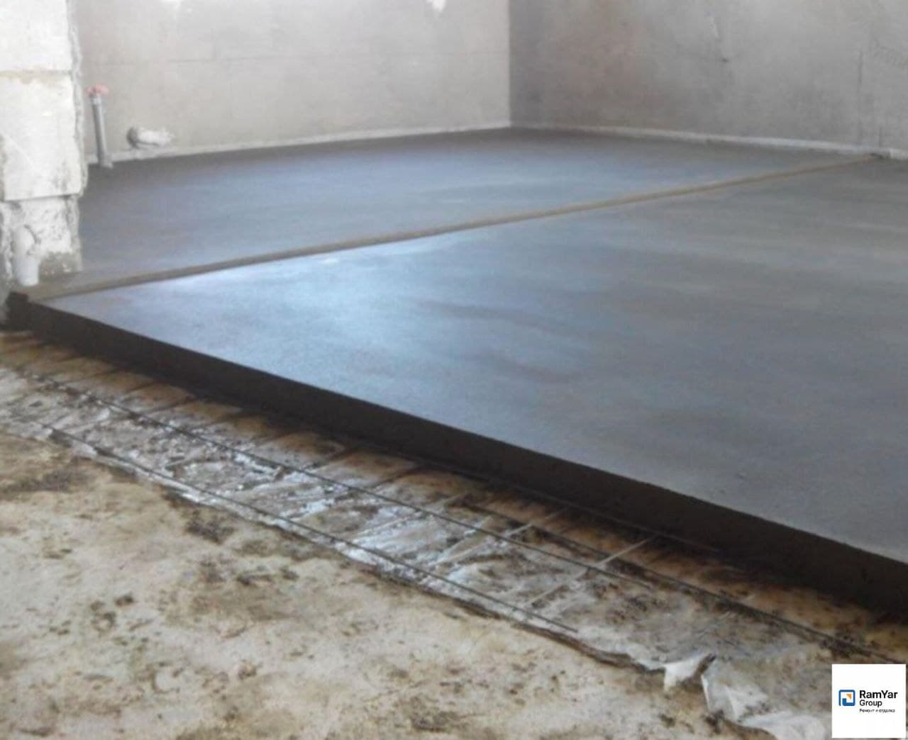 Пример сухой стяжки 4